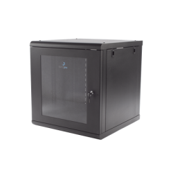 Gabinete de Pared 16U de 635 mm de Profundidad, Rack de 19 in en Acero Reforzado: Compacto y Resistente para Soluciones Profesionales
