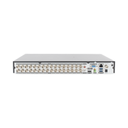 DVR 32 Canales TurboHD + 8 Canales IP / 5 Megapixel Lite - 3K Lite / Acusense (Evita Falsas Alarmas) / Audio Bidireccional / 2 Bahías de Disco Duro / H.265+ / Salida de Video en Full HD