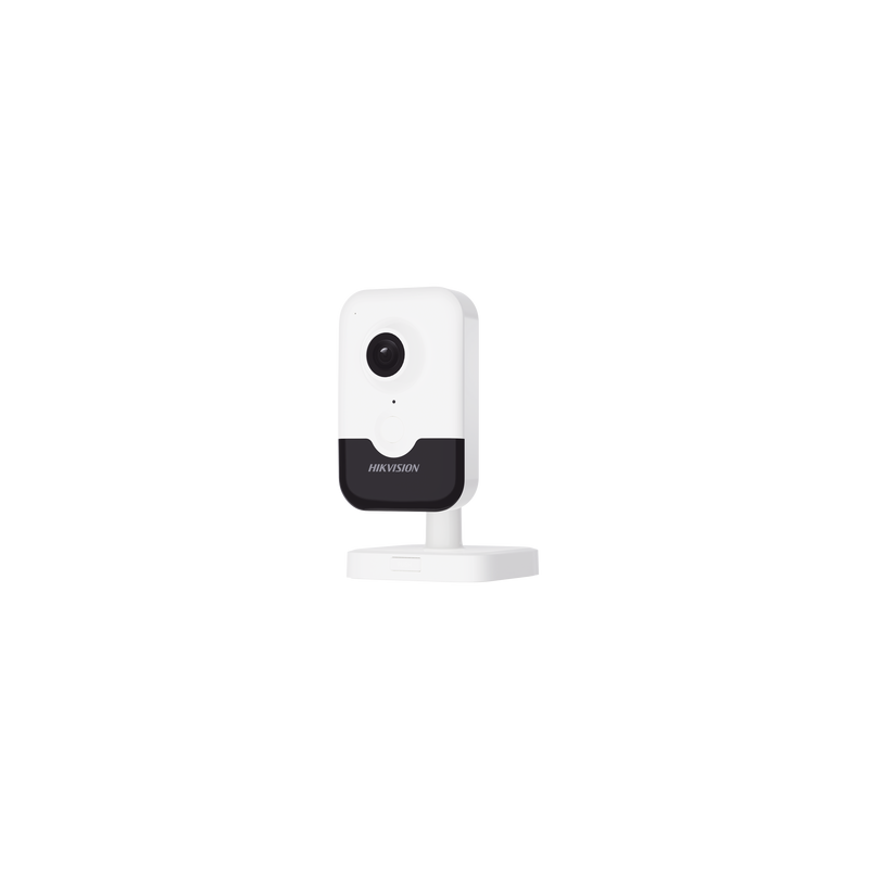 Cubo IP de 2 Megapixel / Lente 2.8 mm / WiFi / H.265+ / 10 mts IR EXIR / Micrófono y Bocina Integrada (Audio de Dos Vías) / ACUSENSE Lite / Interior / Se Conecta Directo a la App Hik-Connect / Micro SD / dWDR / PoE