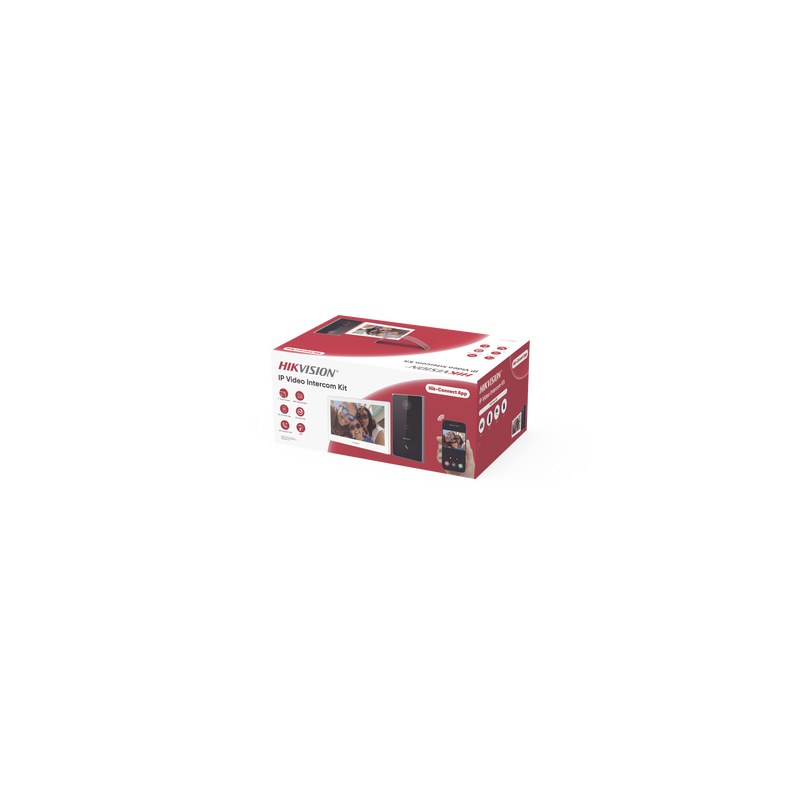 Kit de Videoportero IP / Frente de calle para exterior / 2MP / Lector de Tarjeta MiFARE / Monitor Interior / WiFi / Pantalla de 7" Touch