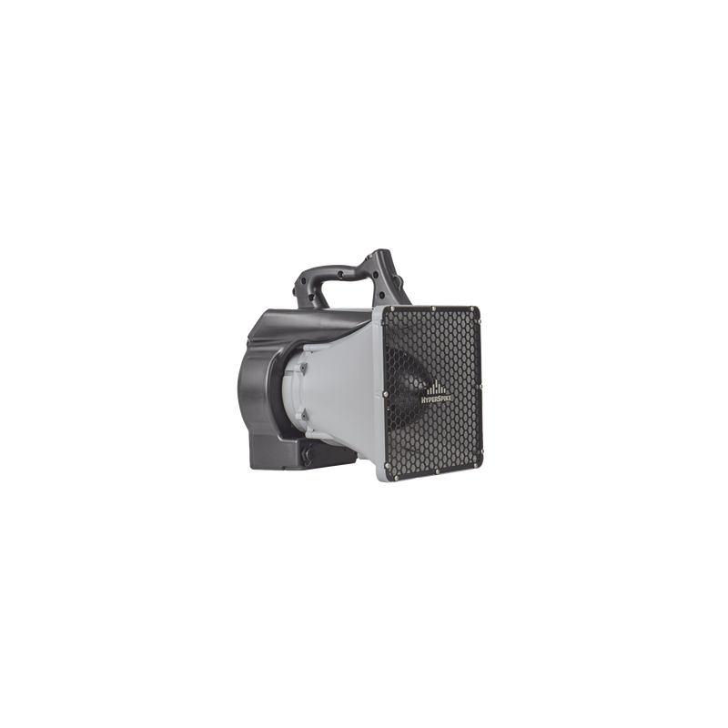 Altavoz Portátil De Alta Fidelidad HyperSpike® Serie HS-10, Con Aislante De Ruido, Color Gris Con Negro 