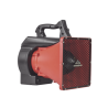 Altavoz Portátil De Alta Fidelidad HyperSpike® Serie HS-10, Con Aislante De Ruido, Color Rojo Con Negro 