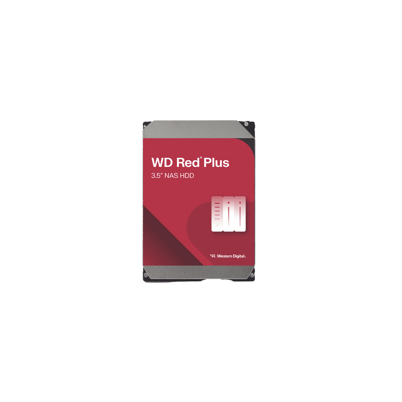 Disco Duro Red Plus 4TB / 5400 RPM / Optimizado para NAS / Uso 24-7 / 3 Años de Garantia