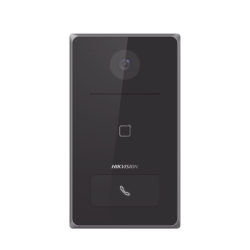 Frente de Calle IP 2 Megapixel Standalone / PoE Estandar / IP65  / Apertura desde Hik-connect / Soporta 1 Departamento / Soporta Tarjetas Mifare / 1 Salida Relay