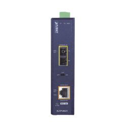 Convertidor de medios industrial PoE+ 1000BASE-SX a 10/100/1000BASE-T 802.3at (SC,MM) -550 m