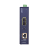 Convertidor de medios industrial PoE+ 1000BASE-SX a 10/100/1000BASE-T 802.3at (SC,MM) -550 m