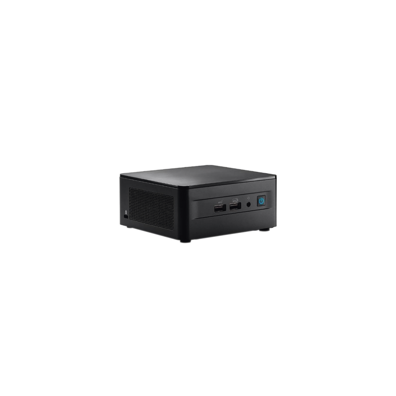 NUC / Intel / Mini PC Performance / Core i5 / 12va Generación / 1 X HDMI / 3 X USB / 1 X USB-C / WiFi 6 / Bluetooth / Memoria RAM, S.O y SSD o HDD No Incluido / Incluye Fuente