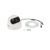 [ColorVu + Panoramica + Dual Light] Turret TURBOHD 3K (5 Megapixel) / Micrófono Integrado / Visión 180° / Imagen a Color 24/7 / 40 mts Luz Blanca + 40 mts IR / Exterior IP67 / WDR
