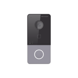 Videoportero IP 2 Megapixel / PoE Estandar / IP65  / Apertura desde Hik-connect / Soporta 1 Departamento y Hasta 6 Monitores / Soporta Tarjetas Mifare / 1 Salida Relay