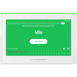 Estación de Intercomunicación SIP con Wi-Fi 6, Bluetooth y Control Total para Agendamiento de Salas y Edificios Inteligentes (Color Blanco)