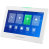 Estación de Intercomunicación SIP con Wi-Fi 6, Bluetooth y Control Total para Agendamiento de Salas y Edificios Inteligentes (Color Blanco)