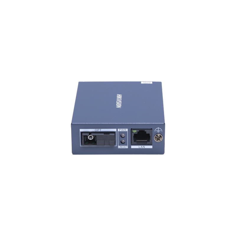Convertidor Fibra Óptica / Receptor / Monomodo (RX) / 1 Puerto SFP (SC) 100 Mbps / 1 Puerto RJ45 10/100 Mbps / HASTA 20 KM / Plug and Play