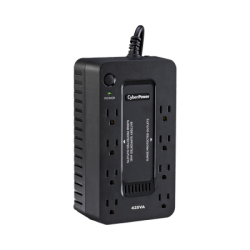 UPS de 425 VA/255 W, Topología Standby, Entrada 120 Vca NEMA 5-15P, Tipo Gabinete Compacto, Con 8 Tomas NEMA 5-15R