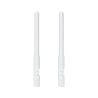 Antenas omnidireccionales y Stand para AP UK-ULTRA (no incluido), incluye 2 antenas dual-band de 3 dBi en 2.4 Ghz y 4 dBi en 5 Ghz