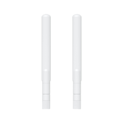 Antenas omnidireccionales y Stand para AP UK-ULTRA (no incluido), incluye 2 antenas dual-band de 3 dBi en 2.4 Ghz y 4 dBi en 5 Ghz