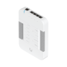 UniFi Access Hub Door, puede conectar 2 lectores y 2 cámaras (no incluidos) para controlar solo una puerta / 2 terminales AUX y 4 entradas adicionales (sensores y botones) POE 802.3bt no incluido