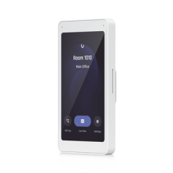 UniFi Intercom Viewer, monitor que se vincula a UA-INTERCOM, para visualizar y aperturar, pantalla táctil de 5", energizado por POE, montaje en pared
