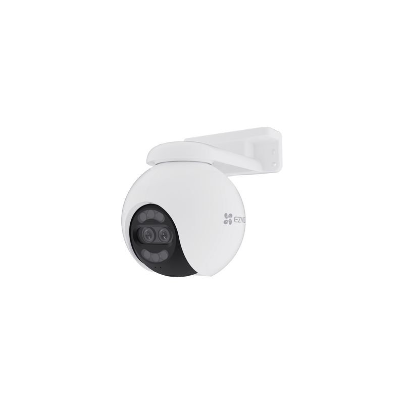 Cámara PT / Wi-Fi / Lente Dual / Panorámica 360° / Resolución 4K / Visión Nocturna ColorFULL  / IA Detección de Humanos y Vehiculos / Alarma con Sirena y Luz / IP65