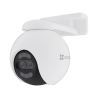 Cámara PT / Wi-Fi / Lente Dual / Panorámica 360° / Resolución 4K / Visión Nocturna ColorFULL  / IA Detección de Humanos y Vehiculos / Alarma con Sirena y Luz / IP65