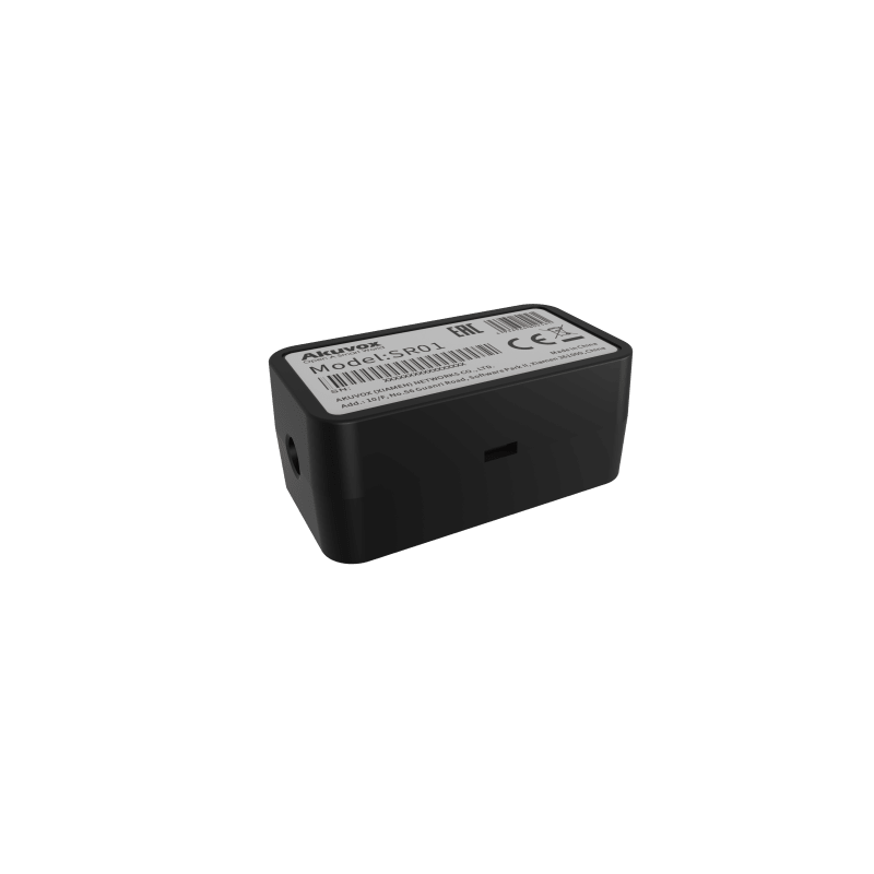 Relevador RS-485 Para Control de Puerta / Protección Contra Vandalismo / Compatible Con Frente de Calle AKUVOX / Agrega Una Puerta al Frente de Calle / Comunicación Encriptada / Compacto / Instalación en Cajas Estándar 
