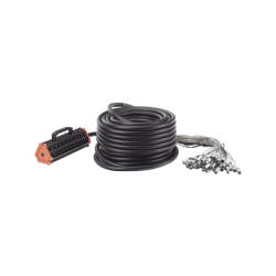 STAGEBOX, 32+8 CANALES, 8 EXTREMOS SON SCMM3, LOS OTROS 32 EXTREMOS SON SCMF3.embra XLR de 3 núcleos con carcasa de acero inoxidable y contactos chapados en oro