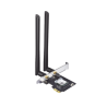 Adaptador PCIe inalámbrico doble banda AC 1200 Mbps / Antena de alta ganancia / Tecnología MU-MUMO 2X2 / Soporte de perfil bajo y Altura completa / Bluetooth 4.2