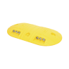 Boya D / Plastico Duradero / Amarilla / 4 Orificios / LEDS REFLEJANTES / 20 Toneladas.