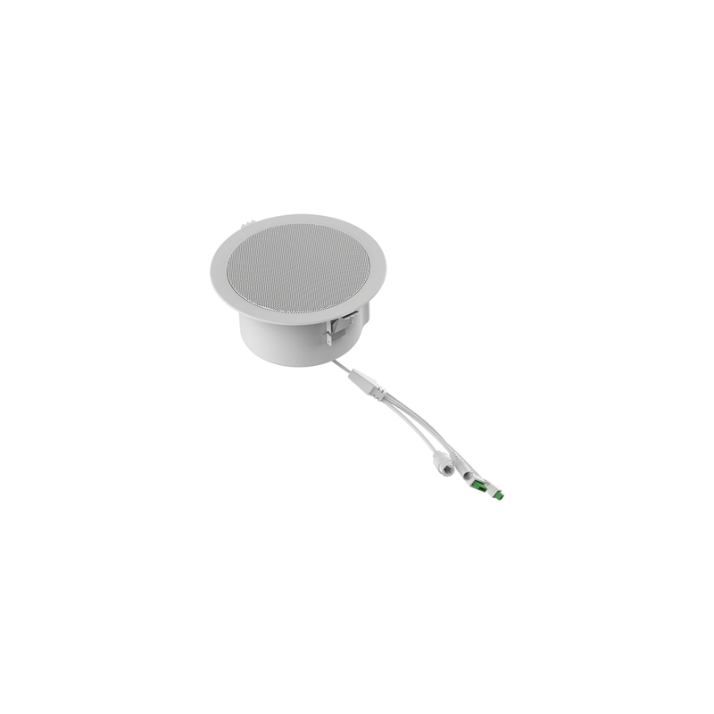 Altavoz de techo para voceo y paging, 2 líneas SIP, potencia de hasta 10W,  alimentación vía PoE