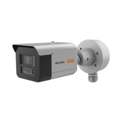 Bala IP 4 Megapixel / Lente Mot. 7 a 35 mm / Polimero Anticorrosivo (Ideal para Zonas Costeras o Alta Salinidad) / ColorVu / Dual Light (50 mts IR + 50 mts Luz Blanca) / WDR 130 dB / Exterior IP68 / IK10 / ONVIF