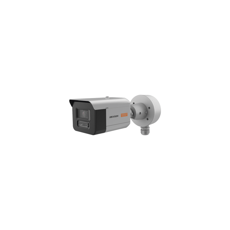 Bala IP 4 Megapixel / Lente Mot. 7 a 35 mm / Polimero Anticorrosivo (Ideal para Zonas Costeras o Alta Salinidad) / ColorVu / Dual Light (50 mts IR + 50 mts Luz Blanca) / WDR 130 dB / Exterior IP68 / IK10 / ONVIF