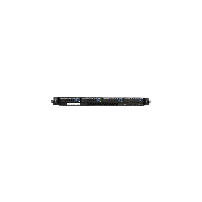 NVR Wisenet WAVE basada en Windows Server / Montable en Rack 1U / Incluye 1 licencia WAVE-PRO-04 / 470 Mbps throughput / Incluye 16 TB para almacenamiento