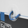 Bobina de cable de 305 metros Cat6+, CMR, CALIBRE 23 ALTO RENDIMIENTO, ETL,UL, color azul, super flexible, para aplicaciones de video vigilancia, video HD, y redes de datos. Uso interior.