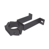 Soporte de pared con abrazadera para poste