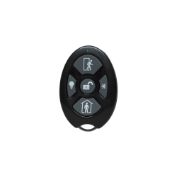 ALULA - Control Remoto de Seguridad Cinco Botones / Compatible con Automatización del Hogar / Encriptación Inalámbrica / Indicador de Batería Baja