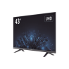 Monitor LED 4K de 43" / Ideal para Oficina y Hogar / Uso 24-7 / Entrada HDMI / Compatible con Montaje VESA (200 X 200) / Bocinas Integradas