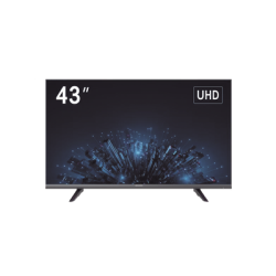 Monitor LED 4K de 43" / Ideal para Oficina y Hogar / Uso 24-7 / Entrada HDMI / Compatible con Montaje VESA (200 X 200) / Bocinas Integradas