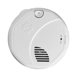 Alarma de Humo con Interconexión Inalámbrica / Advertencia de Voz con Ubicación / Sensor Fotoeléctrico / Baterías AA Reemplazables / 85 dB a 10 pies / Rango de Temperatura 4.4°C a 37.8°C / Cumple UL217