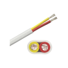 Rollo de cable plano grado marino calibre 10, de 2 conductores (rojo y amarillo) de 100 pies (30.48 m).
