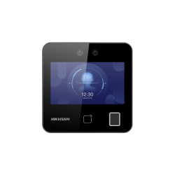 Terminal Min Moe WiFi / Touch de Reconocimiento Facial y Huella con Batería de Respaldo Incluida / ASISTENCIA y Control de ACCESO / 1500 Rostros, 3,000 Huellas y 3,000 tarjetas /  Lee códigos QR / Videoportero / Detección de Cubreboca
