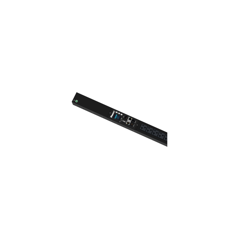 PDU G6 Monitoreable (MI) para Distribución de Energía, Enchufe de Entrada NEMA 5-15P, Con 16 Salidas NEMA 5-20R, de Instalación Vertical, 120 Vca, 15 Amp