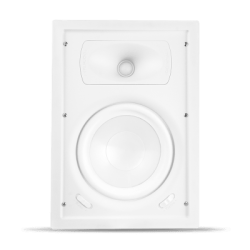 Speaker In-Wall TruAudio Ghost Series | 2 Way | Woofer 8in Polipropileno Blanco | Tweeter 1in | Potencia 5-125 W | Impedancia 8Ω | Rango de Frecuencia 40-20kHz | Sensibilidad 90dB