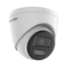 [Audio Bidireccional + Dual Light + ColorVu] Turret TURBOHD 4K (8 Megapixel) / Lente 2.8 mm / 40 mts IR EXIR + 40 mts Luz Blanca / Micrófono y Bocina Integrado / Exterior IP67 / dWDR