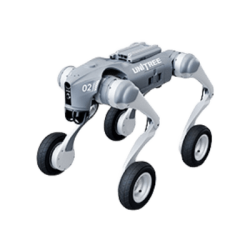 Perro Robot Biónico Para Inspección / Inteligencia Artificial / Reconocimiento De Humanos / Incluye 1 Control Remoto / Tareas Programadas / Cámara Integrada
