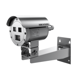 Bala IP Térmica Dual / Termico 9.7 mm (256 X 192) + Óptico 8 mm (4 MP) / Termométrica / Detección de Temperatura / IP68 / 30 mts IR / Antiexplosión / Anticorrosión