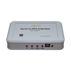 Traductor Universal Somfy Connect, integre SOMFY con el sistema de control de iluminación RadioRA2 de LUTRON.