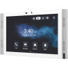 MONITOR COLOR BLANCO DE 10" IPS LCD / CERTIFICADO POR GOOGLE PLAY STORE / ANDROID 12 OS / WI-FI 6 / POE /  SIP / ENTRADAS DE ALARMA / ADMINISTRACIÓN 100 EN LA NUBE