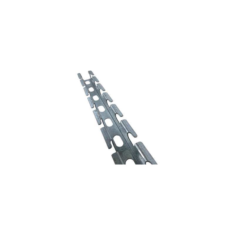Sujetador Universal Profundo Multiusos, Tramos de 3 metros de largo, Con Acabado Electro Zinc, Complemento Ideal Para la Instalación de Charola Tipo Malla