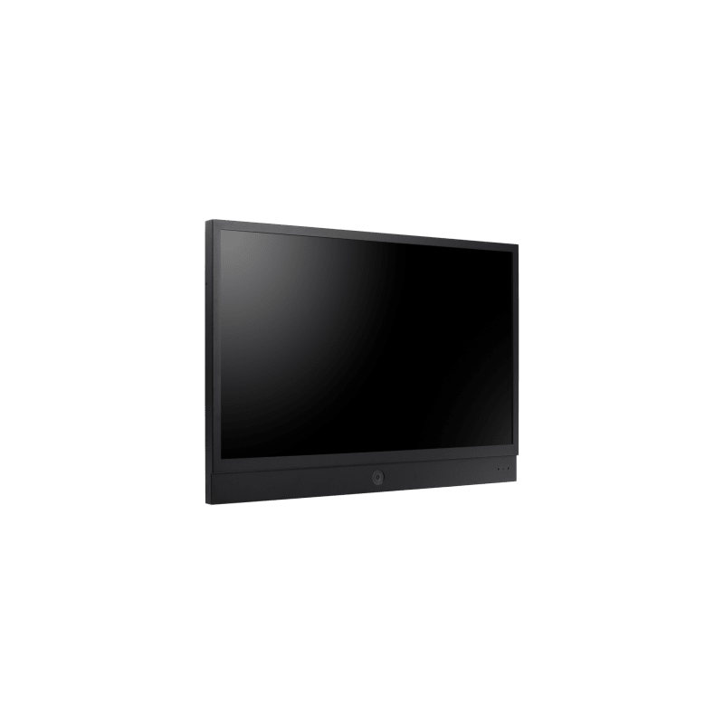 MONITOR LED INTELIGENTE 32 PULGADAS CON CÁMARA AI INTEGRADA / FHD 2MP / FUNCIONALIDAD PIP Y PBP / DETECCIÓN DE ROSTROS Y EVENTOS / DUAL POWER HPOE Y DC24V / ACABADO NEGRO