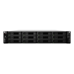 Unidad de Expansión Synology RXD1219sas | 12 Receptáculos SAS | Diseño Modularizado | Fuentes de Alimentación Redundantes | Conectividad Mini-SAS HD.