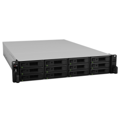 Unidad de Expansión Synology RXD1219sas | 12 Receptáculos SAS | Diseño Modularizado | Fuentes de Alimentación Redundantes | Conectividad Mini-SAS HD.